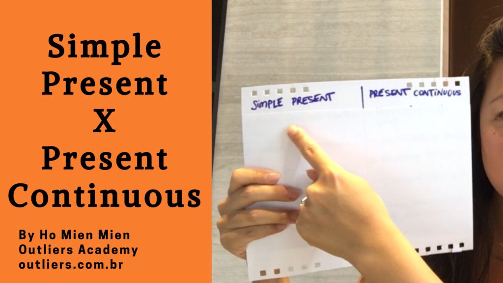 simple present present continuous