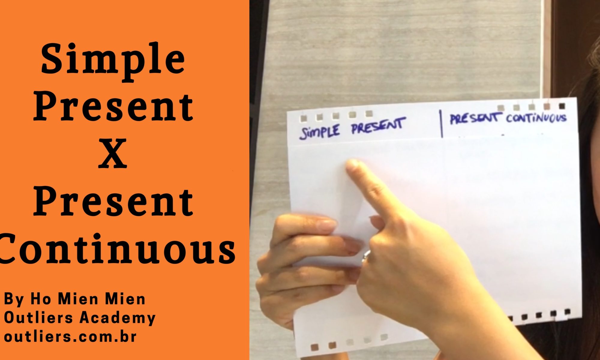 simple present present continuous